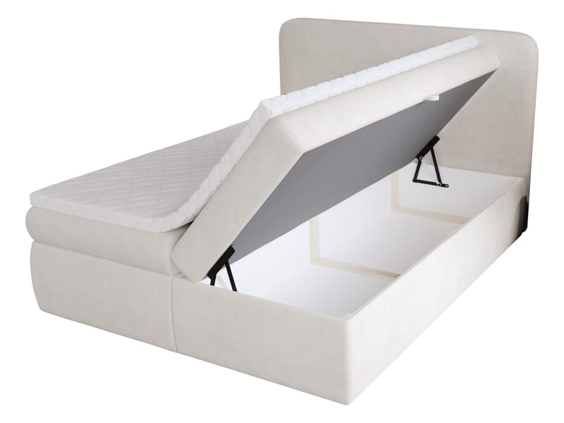 Thyrelis Sängpaket Kontinentalsäng 180x200 cm med Lyftförvaring - Grå - Möbler - Säng - Kontinentalsäng