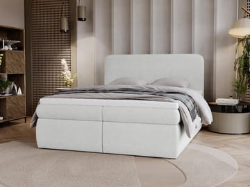 Thyrelis Sängpaket Kontinentalsäng 180x200 cm med Lyftförvaring - Ljusgrå - Möbler - Säng - Kontinentalsäng