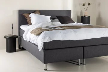 Toledo Sängpaket Kontinentalsäng 180x200 cm - Mörkgrå - Möbler - Säng - Komplett sängpaket