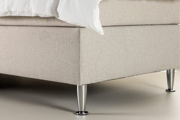 Toledo Sängpaket Kontinentalsäng 90x200 cm - Beige - Möbler - Säng - Komplett sängpaket