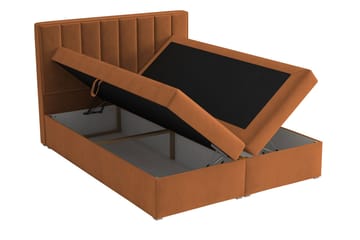 Valasco Kontinentalsäng 180x200 cm - Brun/Orange - Möbler - Säng - Kontinentalsäng