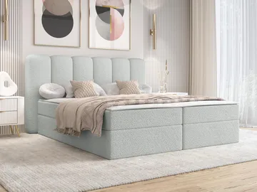 Varlen Komplett Sängpaket Kontinentalsäng med förvaring 180x200 cm - grå - Möbler - Säng - Kontinentalsäng