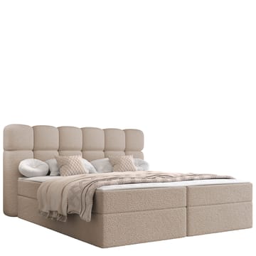Varlen Komplett Sängpaket Kontinentalsäng med förvaring 180x200 cm Rutad