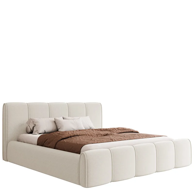 Varlinor Sängram 180x200 cm med Förvaring, Vit