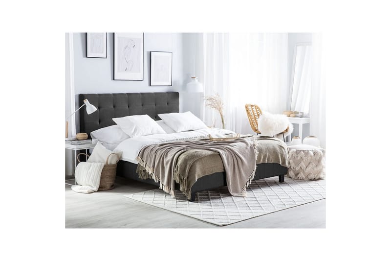 Vattensäng La Rochelle - Mörkgrå, 180x200 cm - Möbler - Säng - Vattensängar