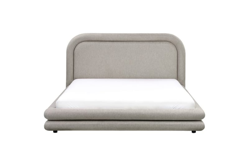 Vattensäng Lavardens - Taupe, svart, 160x200 cm - Möbler - Säng - Vattensängar