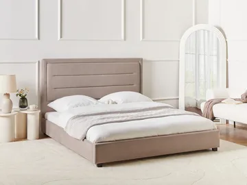 Vattensäng Rouen 160x200 cm - Taupe - Möbler - Säng - Vattensängar