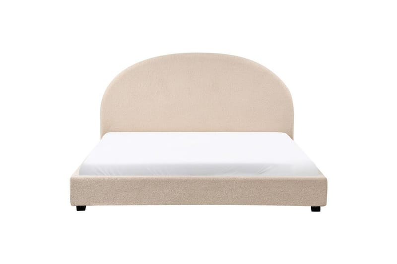 Vattensäng Vaucluse - Beige Bouclé, 180x200 cm - Möbler - Säng - Vattensängar