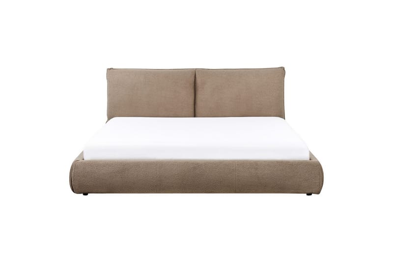 Vattensäng Vinay - Taupe/Bouclé, 180x200 cm - Möbler - Säng - Vattensängar