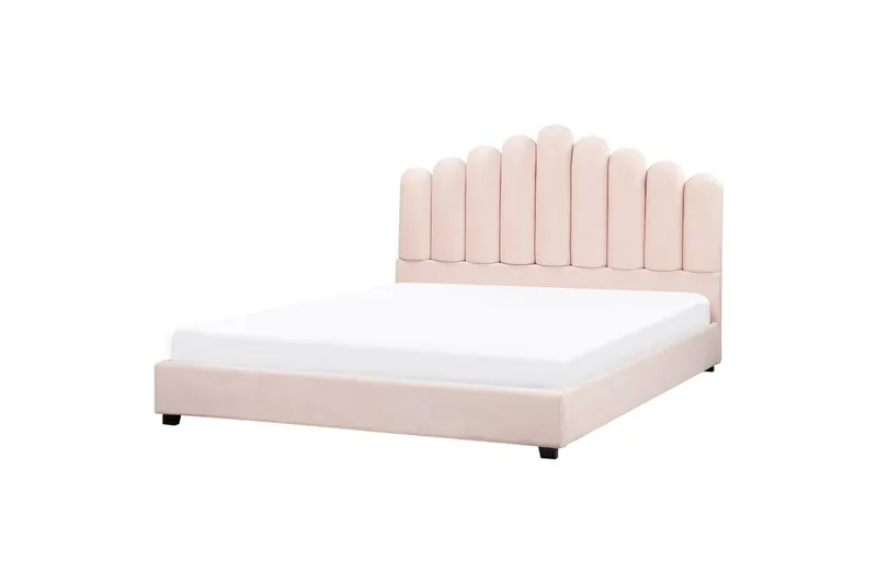 Vattensäng Vincennes - Rosa, Svart, 180x200 cm - Möbler - Säng - Vattensängar