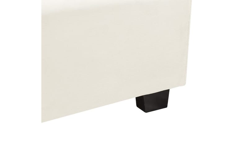 Vattensäng Vincennes - Vit, Svart, 160x200 cm - Möbler - Säng - Vattensängar