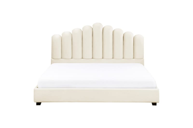 Vattensäng Vincennes - Vit, Svart, 180x200 cm - Möbler - Säng - Vattensängar