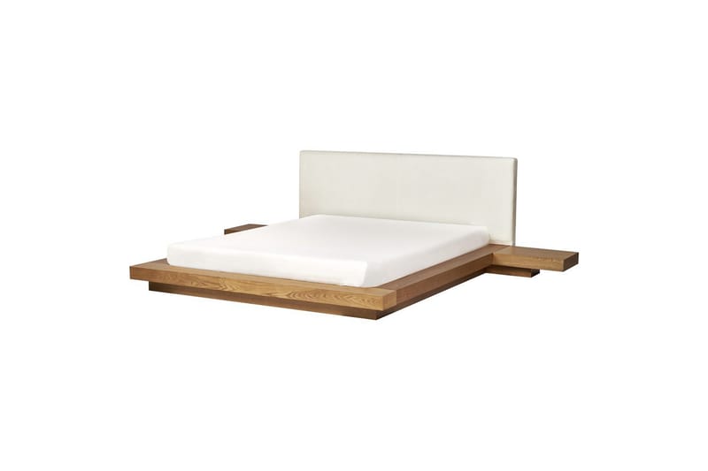 Vattensäng Zen - Ljus trä, vit, 160x200 cm - Möbler - Säng - Vattensängar