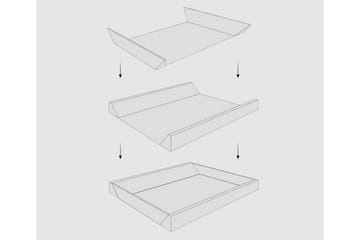 Wave Skumram Till Vattensäng140200 cm - Svart - Möbler - Säng - Vattensängar