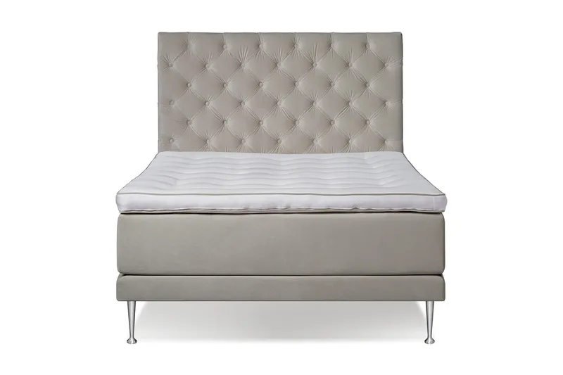 Victoria Komplett Sängpaket 140x200, Beige