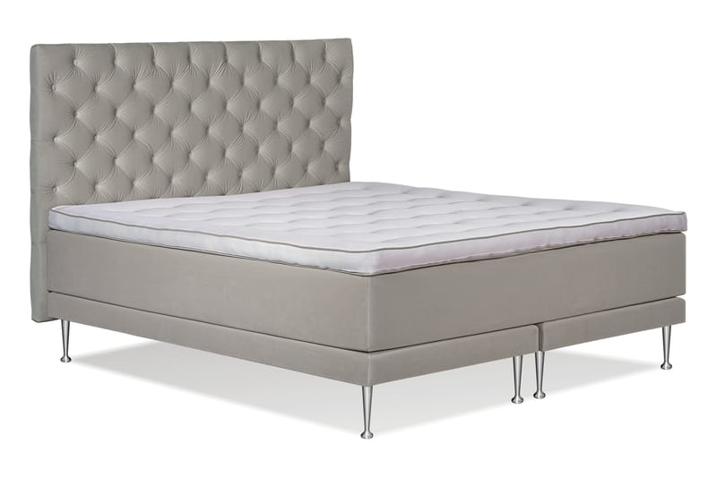 Victoria Komplett Sängpaket 180x200 - Beige - Möbler - Säng - Komplett sängpaket