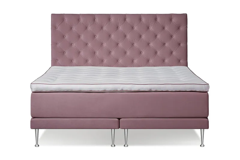VICTORIA Kontinentalsäng 180, Cerise