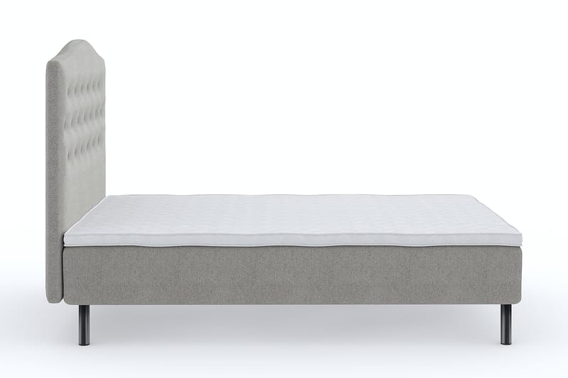 Wega Sängpaket Ramsäng 105x200 cm - Grå - Komplett sängpaket - Ramsäng