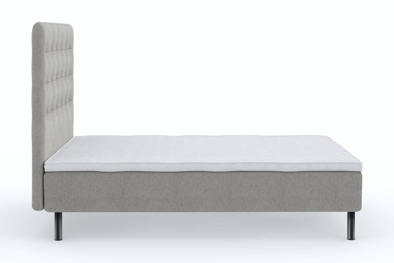 Wega Sängpaket Ramsäng 120x200 cm - Grå - Komplett sängpaket - Ramsäng