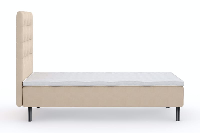Wega Sängpaket Ramsäng 80x200 cm - Beige - Komplett sängpaket - Ramsäng