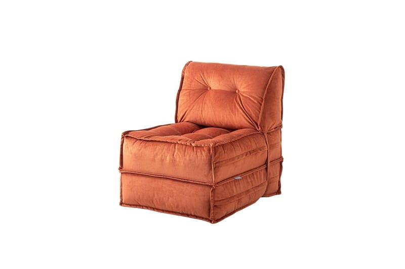 1-sits bäddsoffa Avy Platt Röd - Red - Möbler - Soffa - Bäddsoffa