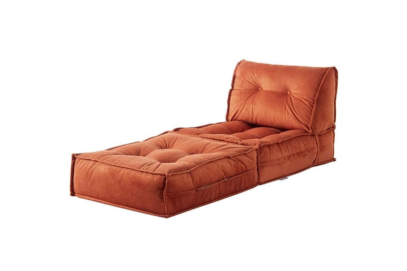 1-sits bäddsoffa Avy Platt Röd - Red - Möbler - Soffa - Bäddsoffa