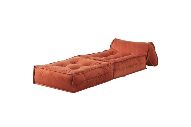 1-sits bäddsoffa Avy Platt Röd - Red - Möbler - Soffa - Bäddsoffa