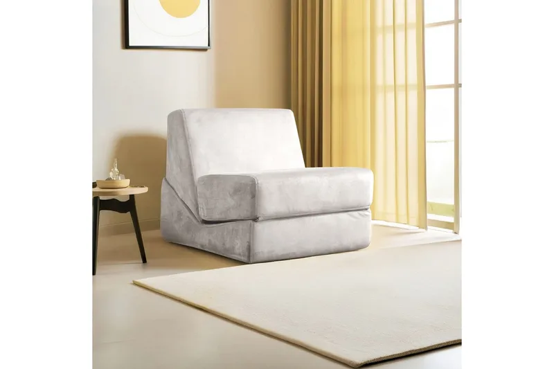 1-sits bäddsoffa Dorielton Bäddbar Grädde - Grädde - Möbler - Soffa - Bäddsoffa