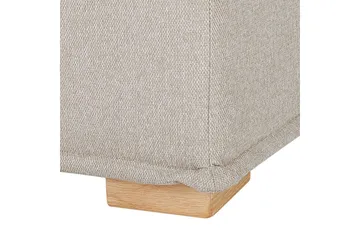 1-sitssoffa Tibro Beige, ljust trä - Beige, ljust trä - Möbler - Soffa - Modulsoffor - Mittmodul