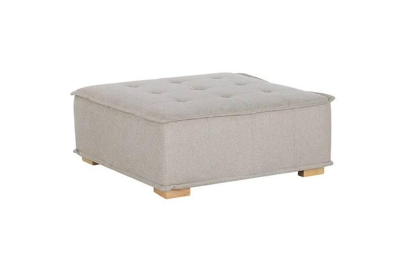 1-sitssoffa Tibro Beige, ljust trä - Beige, ljust trä - Möbler - Soffa - Modulsoffor - Mittmodul