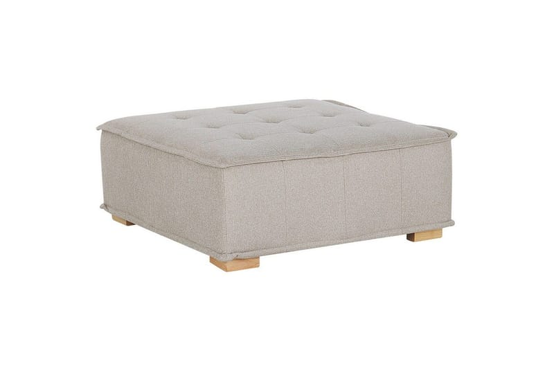 1-sitssoffa Tibro Beige, ljust trä - Beige, ljust trä - Möbler - Soffa - Modulsoffor - Mittmodul