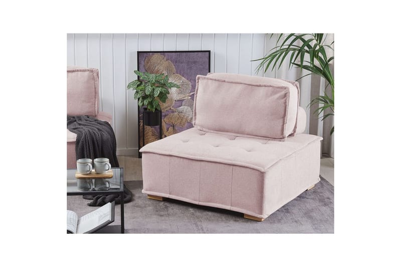 1-sitssoffa Tibro Rosa, ljust trä - Rosa, ljust trä - Möbler - Soffa - Soffgrupp