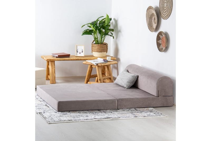 2-sits bäddsoffa Magaria Ljusgrå - Ljusgrå - Möbler - Soffa - Bäddsoffa