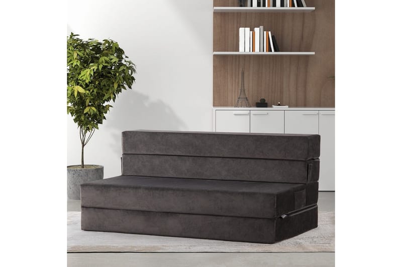 2-sits bäddsoffa Maroubridgelcrest Antracit - Antracit - Möbler - Soffa - Bäddsoffa