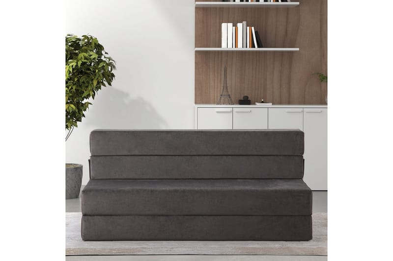 2-sits bäddsoffa Maroubridgelcrest Antracit - Antracit - Möbler - Soffa - Bäddsoffa