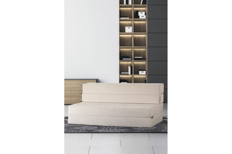 2-sits bäddsoffa Maroubridgelcrest Beige - Beige - Möbler - Soffa - Bäddsoffa