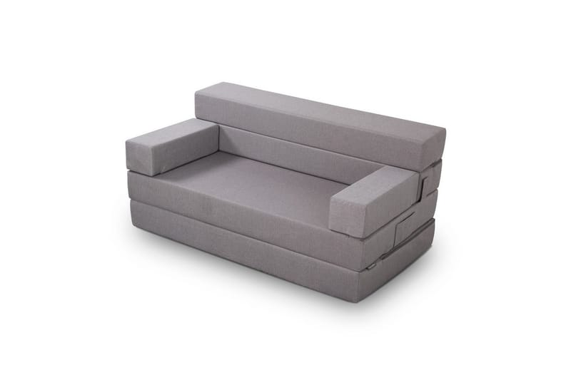 2-sits bäddsoffa Melisso Grå - Grafitgrå - Möbler - Soffa - Bäddsoffa