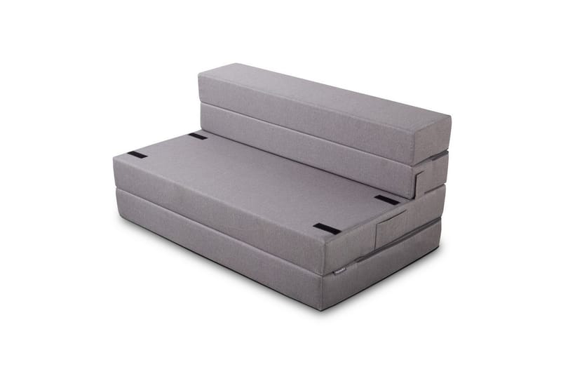 2-sits bäddsoffa Melisso Grå - Grafitgrå - Möbler - Soffa - Bäddsoffa