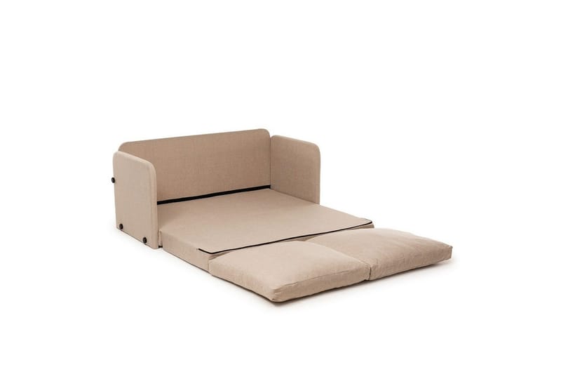 2-sits bäddsoffa Rubby (128 x 70 x 66 cm) Beige - Beige - Möbler - Soffa - Bäddsoffa