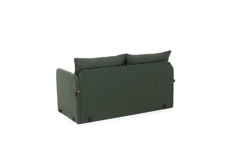 2-sits bäddsoffa Rubby (128 x 70 x 66 cm) Grön - Grön - Möbler - Soffa - Bäddsoffa