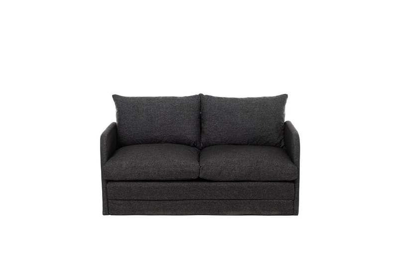 2-sits bäddsoffa Rubby (128 x 70 x 66 cm) Mörkgrå - Mörkgrå - Möbler - Soffa - Bäddsoffa