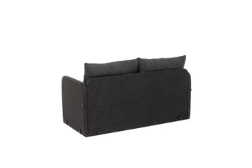 2-sits bäddsoffa Rubby (128 x 70 x 66 cm) Mörkgrå - Mörkgrå - Möbler - Soffa - Bäddsoffa