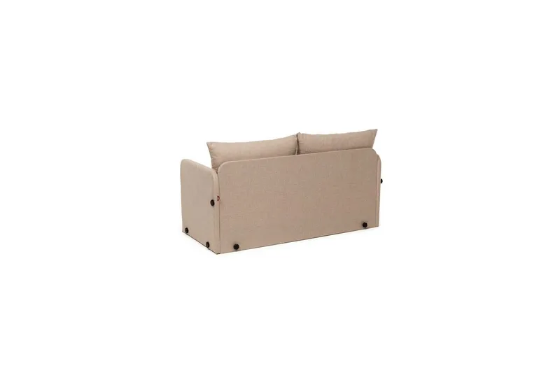 2-sits bäddsoffa Rubby (148 x 70 x 66 cm) Beige - Beige - Möbler - Soffa - Bäddsoffa