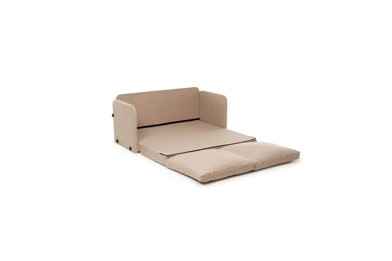2-sits bäddsoffa Rubby (148 x 70 x 66 cm) Beige - Beige - Möbler - Soffa - Bäddsoffa
