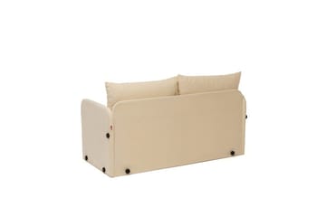2-sits bäddsoffa Rubby (148 x 70 x 66 cm) Grädde - Grädde - Möbler - Soffa - Bäddsoffa