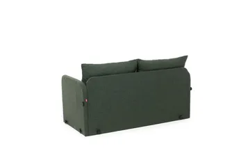 2-sits bäddsoffa Rubby (148 x 70 x 66 cm) Grön - Grön - Möbler - Soffa - Bäddsoffa