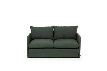 2-sits bäddsoffa Rubby (148 x 70 x 66 cm) Grön - Grön - Möbler - Soffa - Bäddsoffa