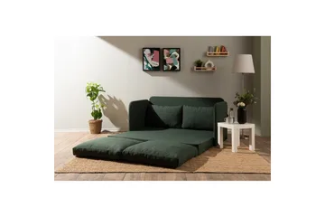 2-sits bäddsoffa Rubby (148 x 70 x 66 cm) Grön - Grön - Möbler - Soffa - Bäddsoffa
