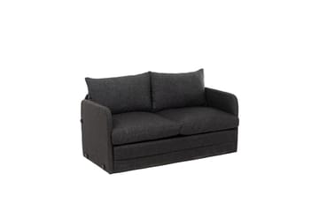 2-sits bäddsoffa Rubby (148 x 70 x 66 cm) Mörkgrå