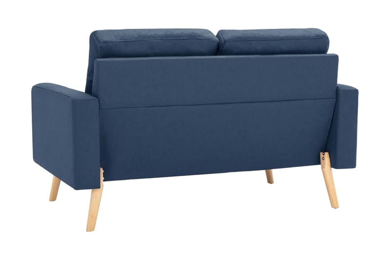 2-sitssoffa blå tyg - Blå - Möbler - Soffa - 2 sits soffa
